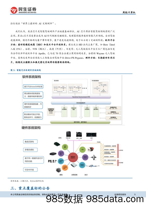 计算机行业周报：特斯拉自研智能驾驶芯片，AI底层算力竞争白热化_民生证券插图4