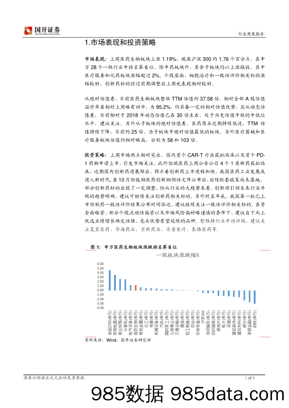 医药生物行业周报：首个国产PD-1单抗上市申请获受理_国开证券插图2