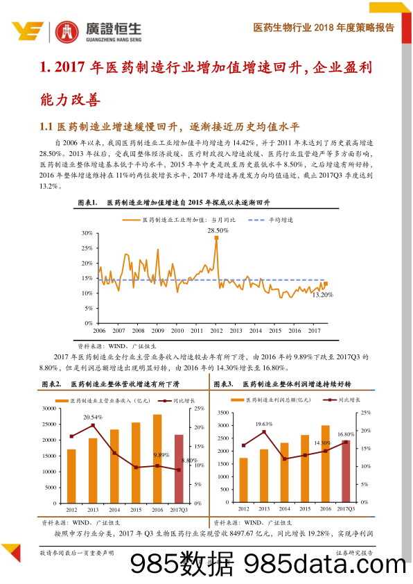 医药生物行业2018年度策略报告：政策重拳落地，行业洗牌中精选受益强者_广证恒生证券研究所插图5