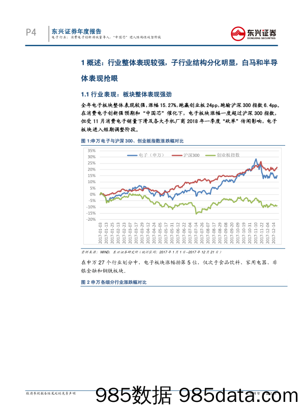 电子行业2018年投资策略：消费电子创新将放量导入，“中国芯进入结构性攻坚阶段_东兴证券插图3