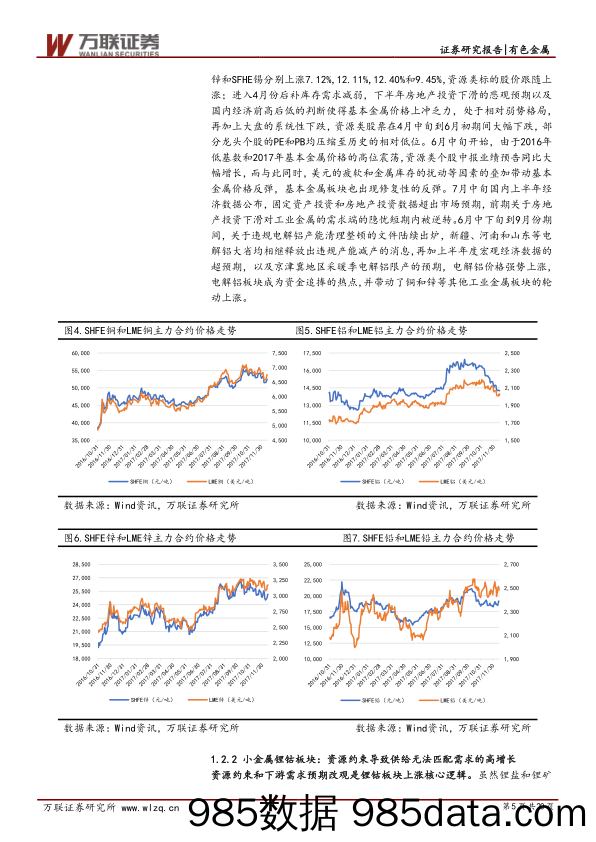 有色金属行业2018年度投资策略报告：精选品种，把握阶段性机会_万联证券插图4