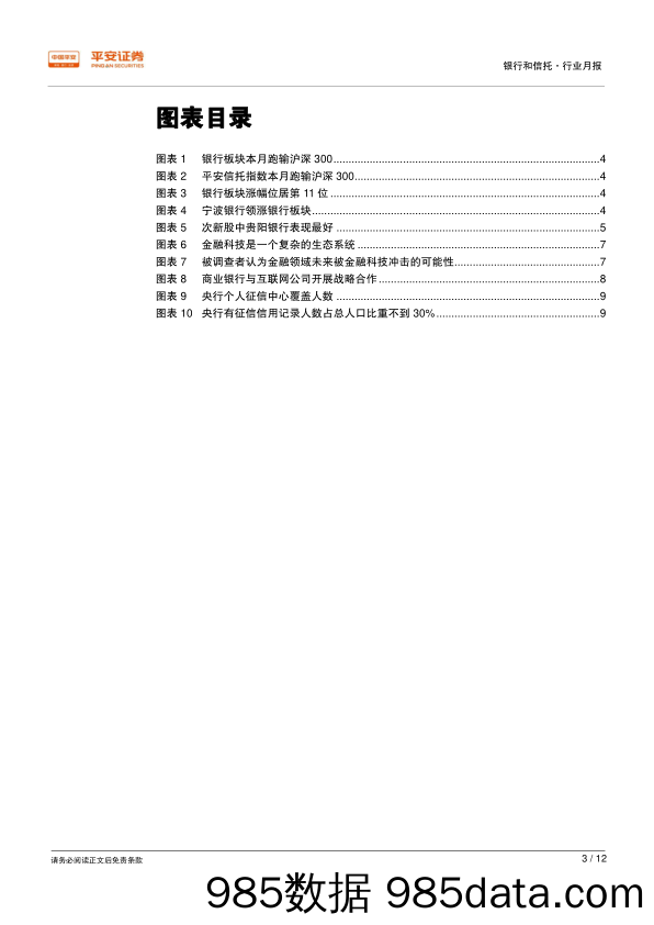 银行和信托行业月报：12月银行板块略有回落，银监发文规范银信业务_平安证券插图2