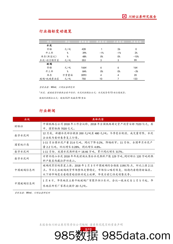 建筑建材周报：2017年水泥产线关停1296万吨_川财证券插图4