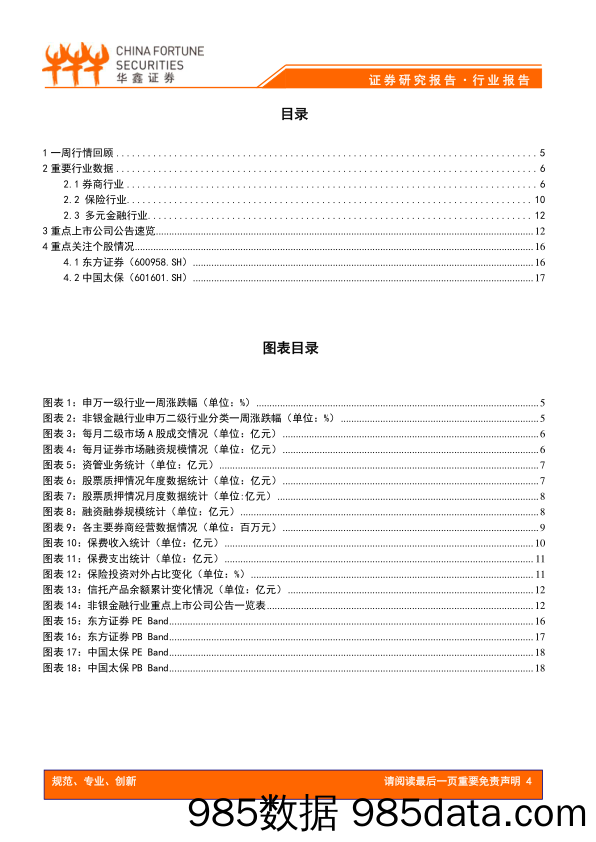 非银金融行业周报：证券行业加大对外开放，行业集中度有望继续提升_华鑫证券插图3