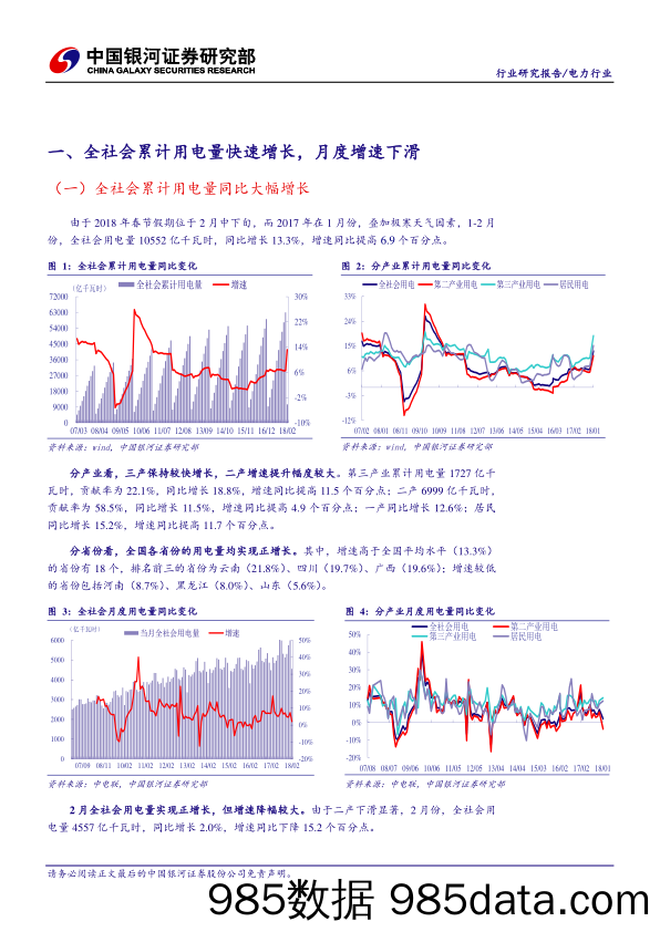 电力月报：用电量高增长、产能收缩推动火电利用率大幅提升_中国银河插图2