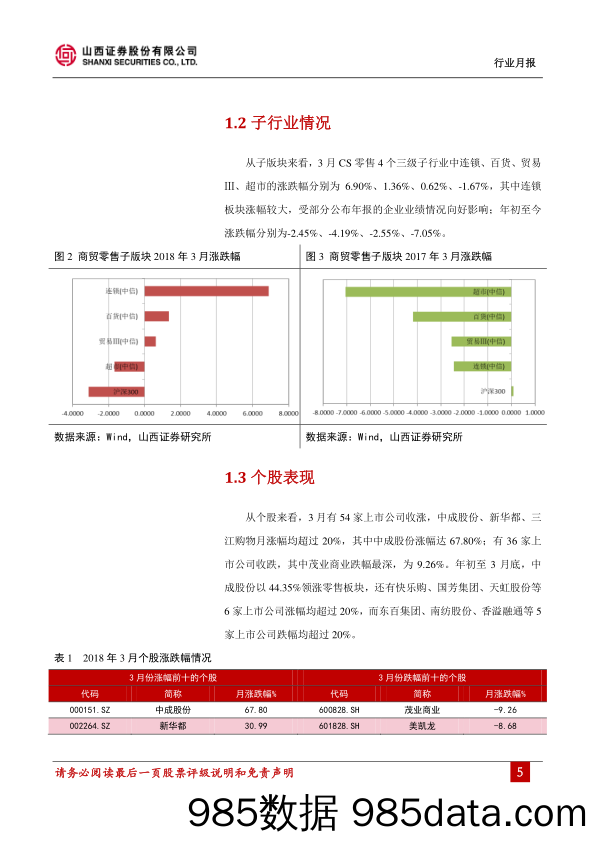 商贸零售行业3月报：AT站队旗鼓暂歇，关注零售数字化转型趋势_山西证券插图4