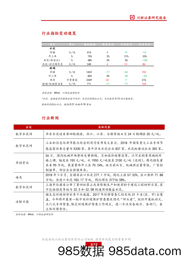 建筑建材周报：水泥旺季表现超预期 两广地区最为亮眼_川财证券插图4