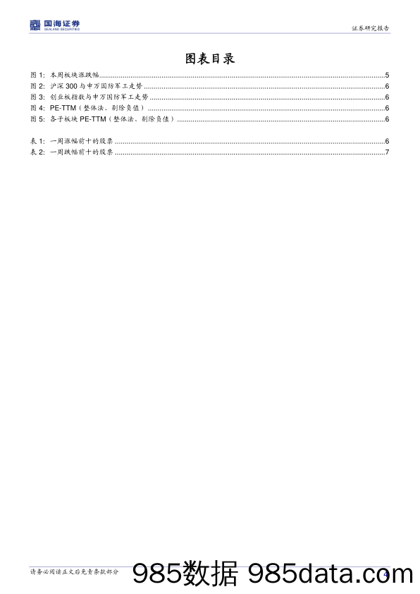 国防军工行业周报：练兵备战强化装备需求，股权激励提升公司活力_国海证券插图3