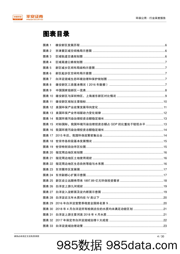 借鉴海外、放眼雄安——环保篇：雄安新区规划纲要出台，引爆巨量环保增量投资_平安证券插图3