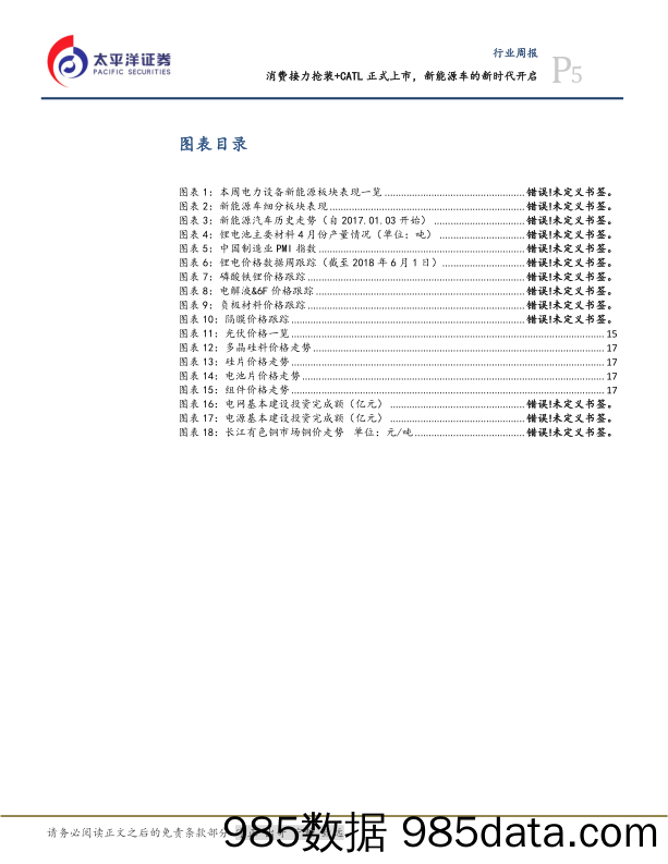 电气设备与新能源行业周报：消费接力抢装+CATL正式上市，新能源车的新时代开启_太平洋插图4