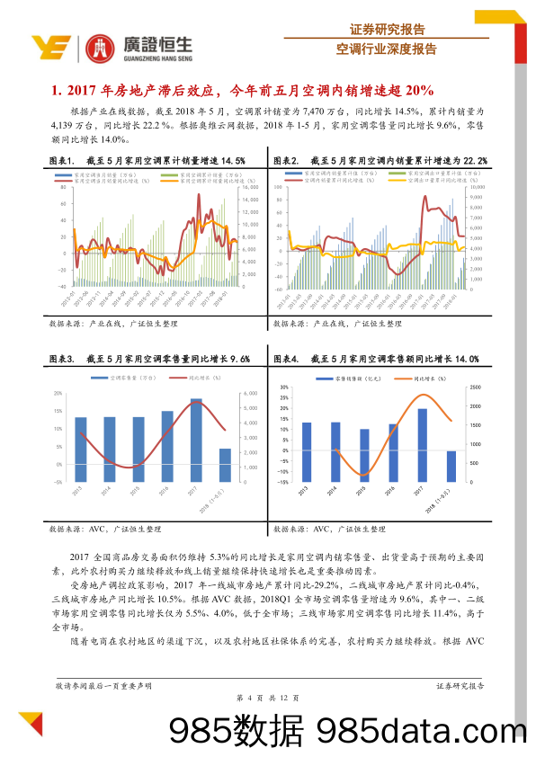 空调行业深度报告：城镇化引致需求持续增长，棚改货币化与购房因素交织_广证恒生证券研究所插图3