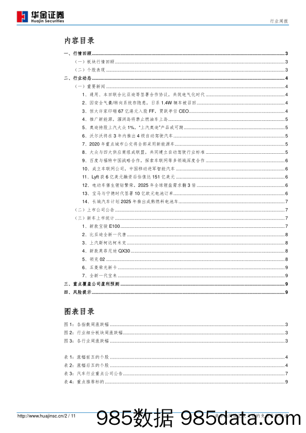 汽车第27周周报：国内动力电池龙头加速迈向全球，新能源汽车板块迎来中长期布局良机_华金证券插图1