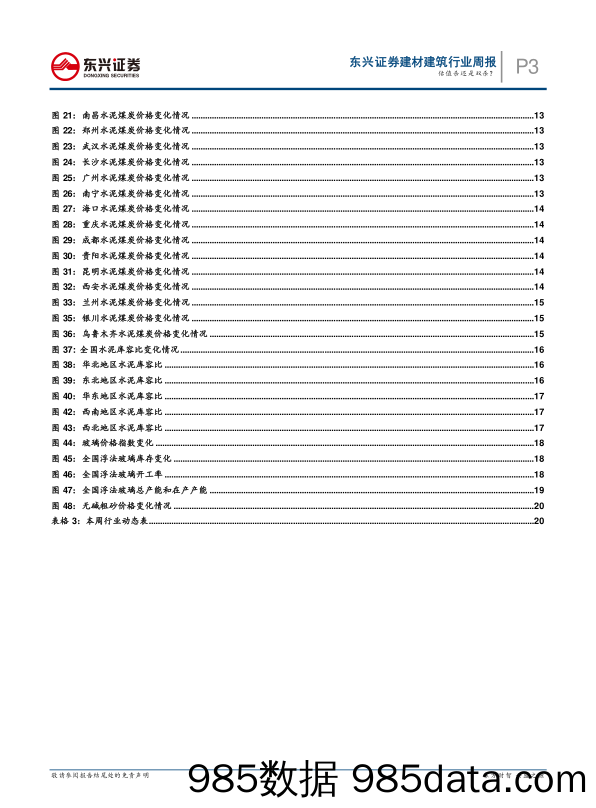 建材行业周报：估值杀还是双杀？_东兴证券插图2