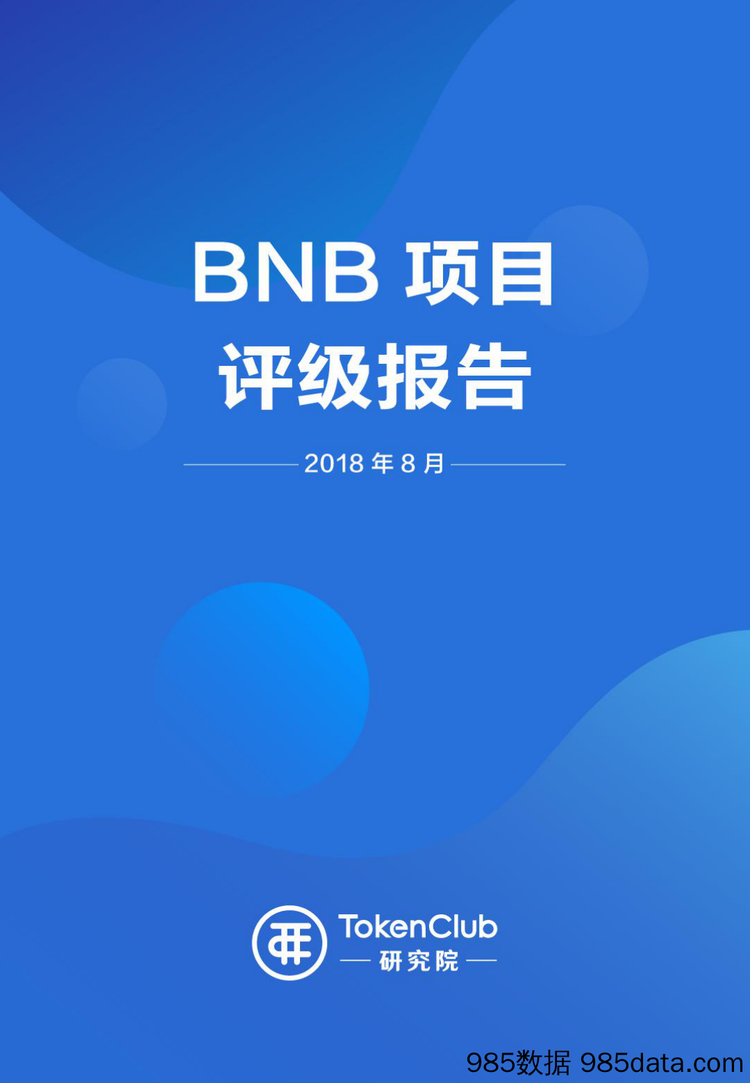 BNB项目评级报告_TokenClub 研究院