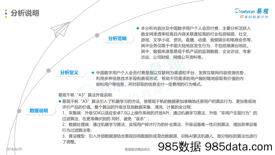 互联网行业：2018中国数字用户个人会员付费需求分析：文化自信催生内容内生动力 增值加持体验撬动付费市场_易观国际插图1