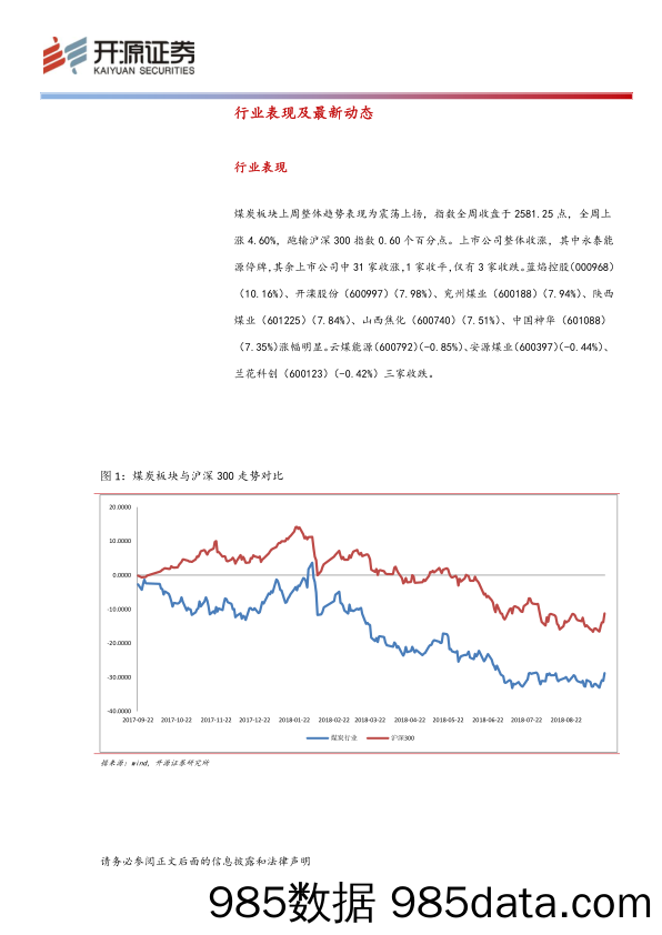 采掘-煤炭行业周报：电厂煤耗相对稳定 煤焦周期博弈持续_开源证券插图4