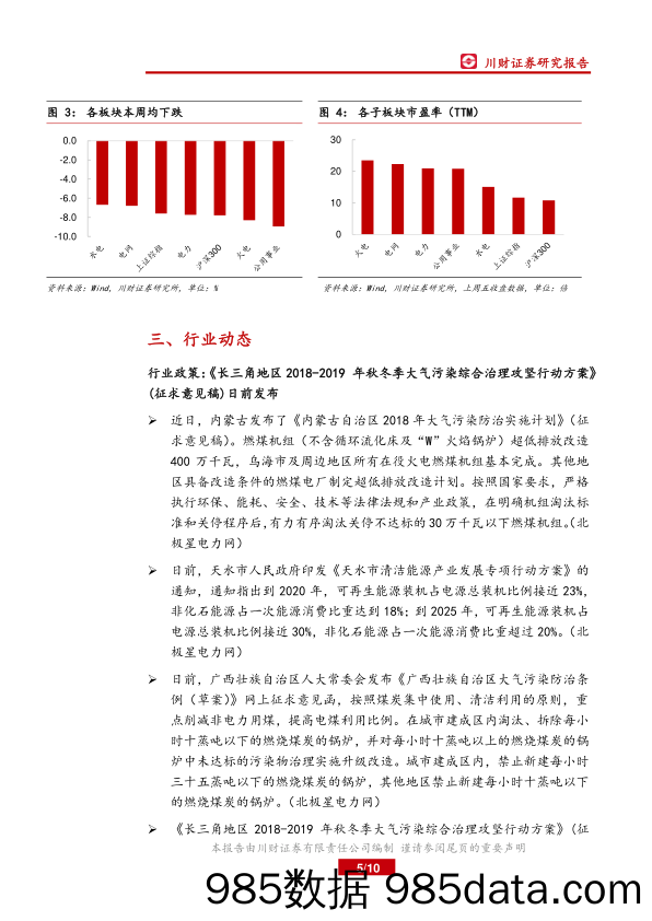 电力行业周报：多个省份发布落后煤电机组淘汰计划_川财证券插图4