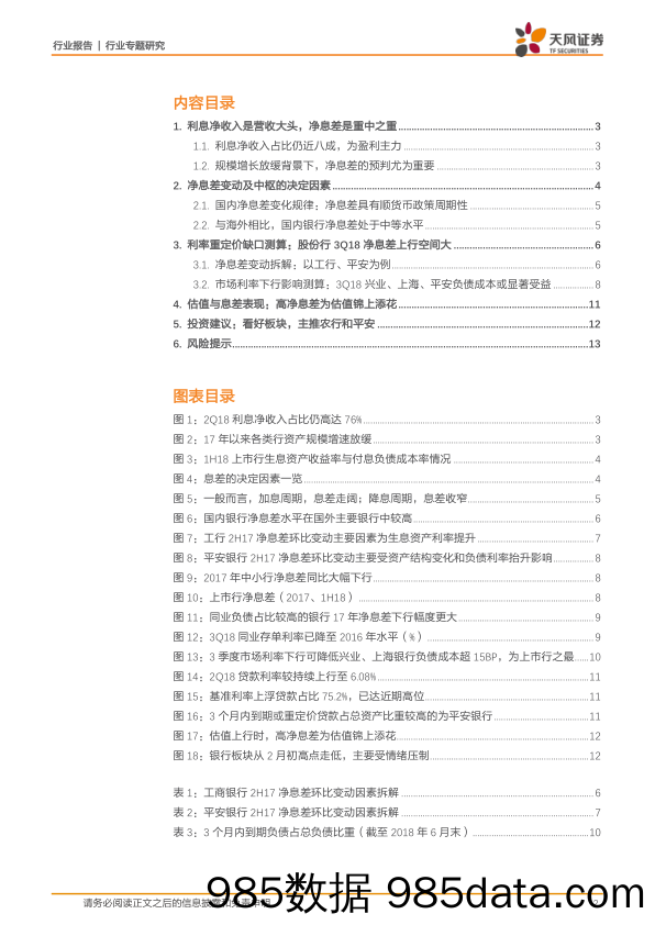 银行行业专题研究：市场利率下行，净息差走向何方？_天风证券插图1