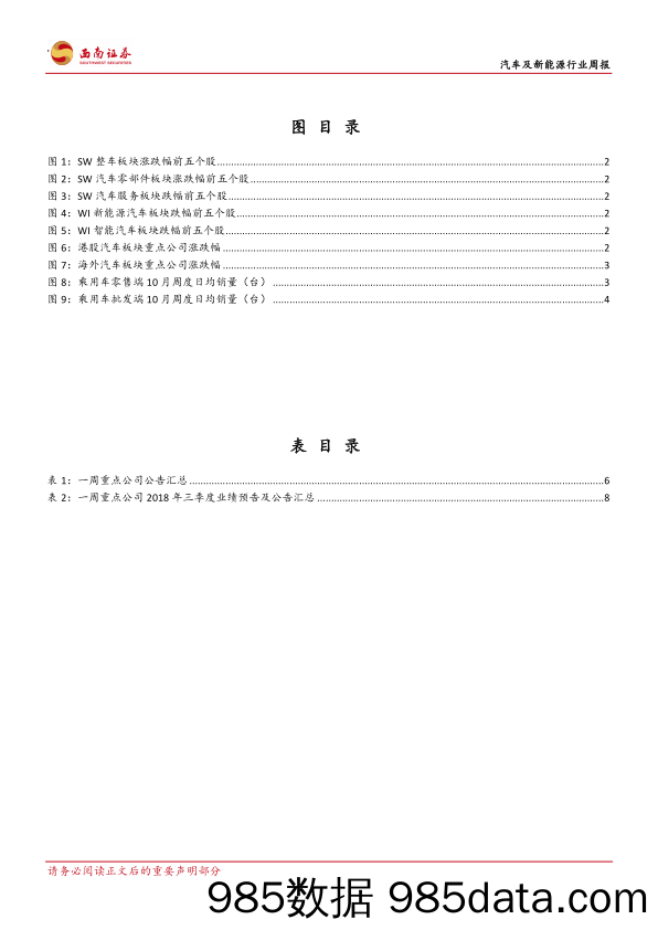 汽车及新能源行业周报：汽车消费走低，海南自贸区助力新能源产业开放_西南证券插图2