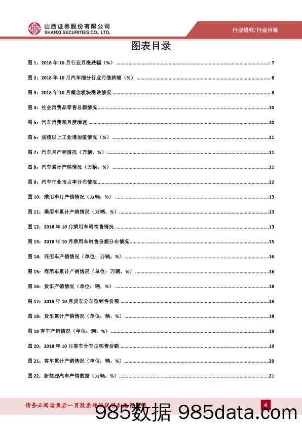 汽车行业10月报：产销指标持续放缓，全年累计产销不达预期_山西证券插图3