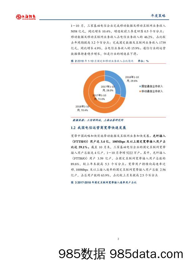 2019年度通信行业投资策略：5G投资周期 关注确定性龙头_上海证券插图2