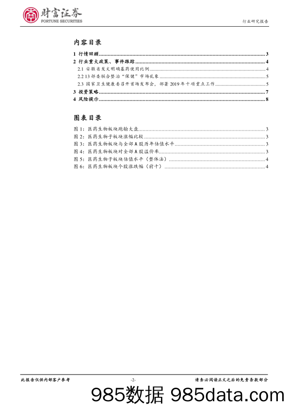 医药生物行业月度报告：政策影响余波未消，优质个股投资价值犹在_财富证券插图1