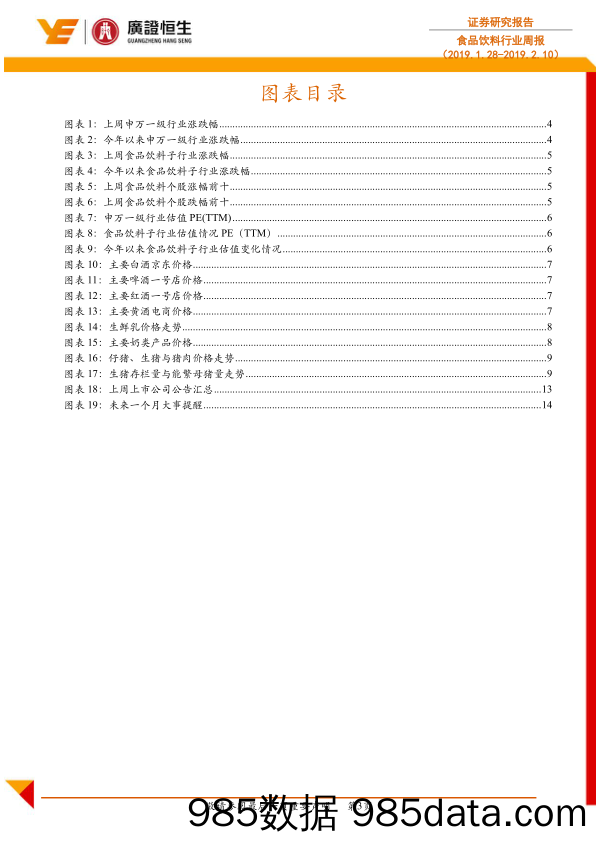 食品饮料行业周报：白酒企业捷报频发，发展道路逐渐清晰_广证恒生证券研究所插图2