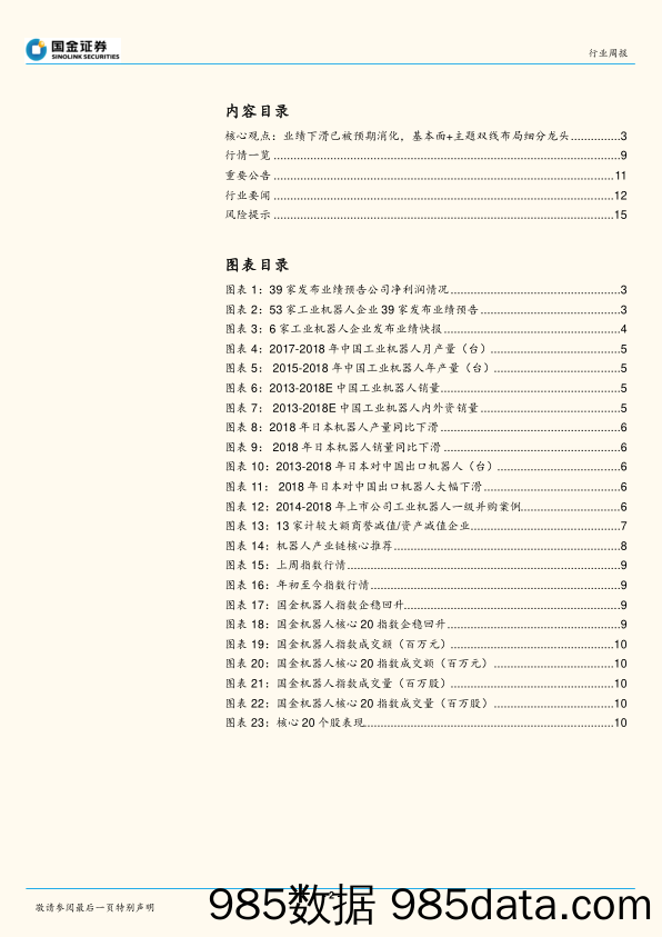 机器人行业研究：业绩下滑已被预期消化，基本面+主题布局细分龙头_国金证券插图1