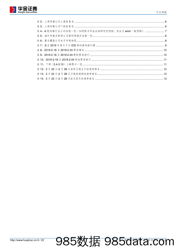 传媒行业周报：超高清+5G协同发展，有望推动移动互联网流量持续高增长_华金证券插图3