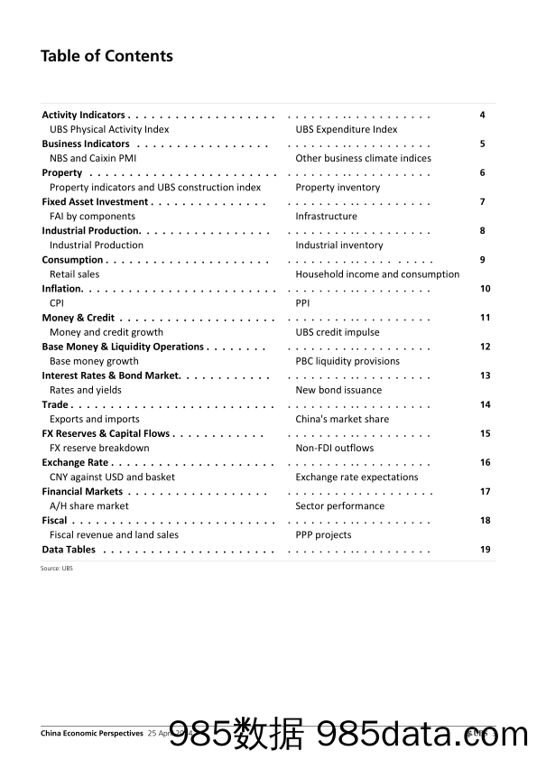 UBS Economics-China Economic Perspectives _China by the Numbers (April 202…-107810525插图2