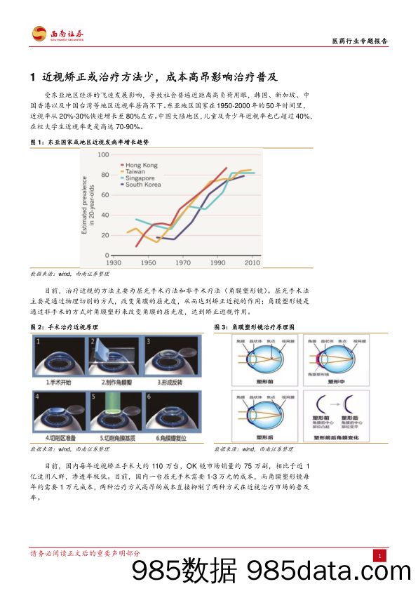 医药行业专题报告：低浓度阿托品有望迎来百亿级市场_西南证券插图3