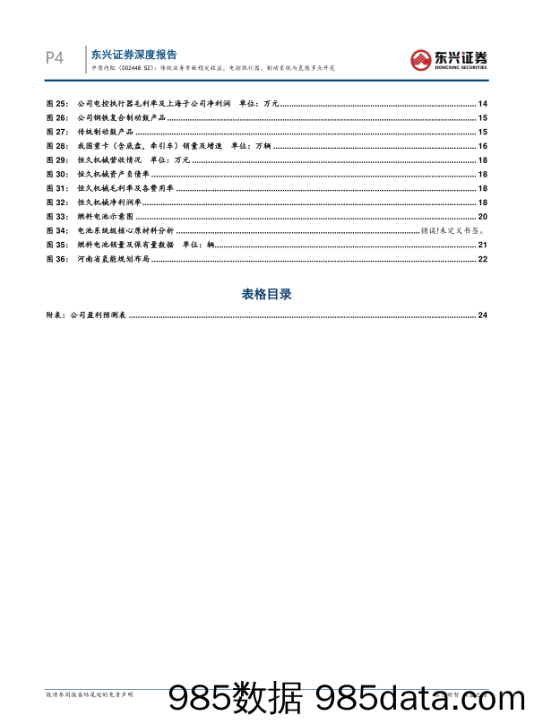 中原内配(002448)传统业务贡献稳定收益，电控执行器、制动系统与氢能多点开花-240516-东兴证券插图3