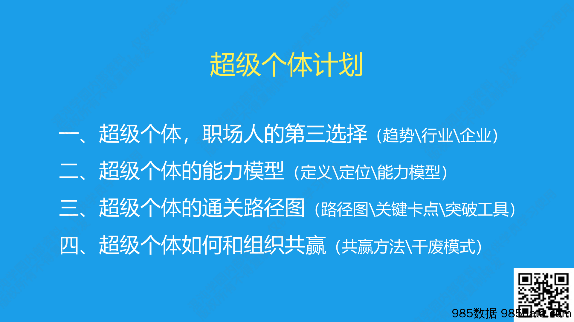 混沌学园PPT-超级个体计划：如何把经验变成产品，把专业变事业-2024插图3