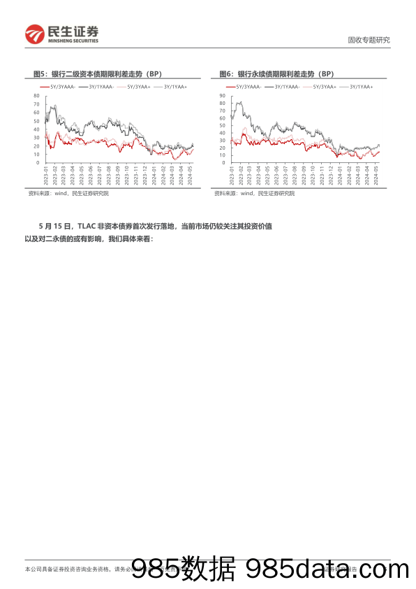 资本补充类工具专题：TLAC非资本债与二永债供给-240520-民生证券插图4