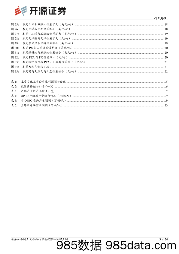 石油化工行业周报：原油价格大幅反弹，长丝需求有望回暖_开源证券插图2