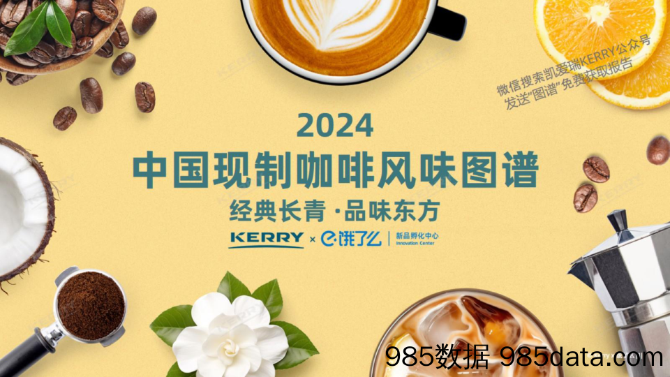 2024中国现制咖啡风味图谱-KERRY&饿了么-2024