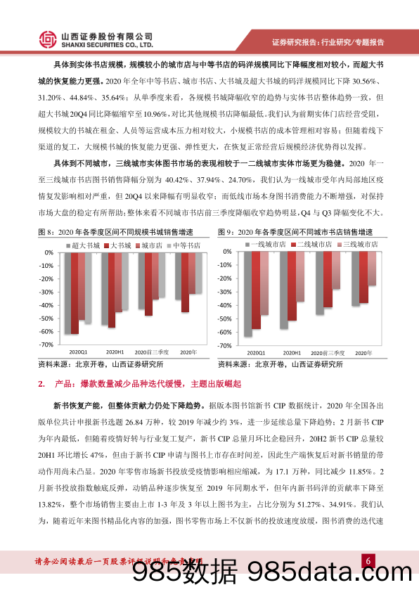 传媒行业专题报告：2020年图书市场复盘-网店驱动、实体回暖，20Q4市场销售增速回正_山西证券插图5