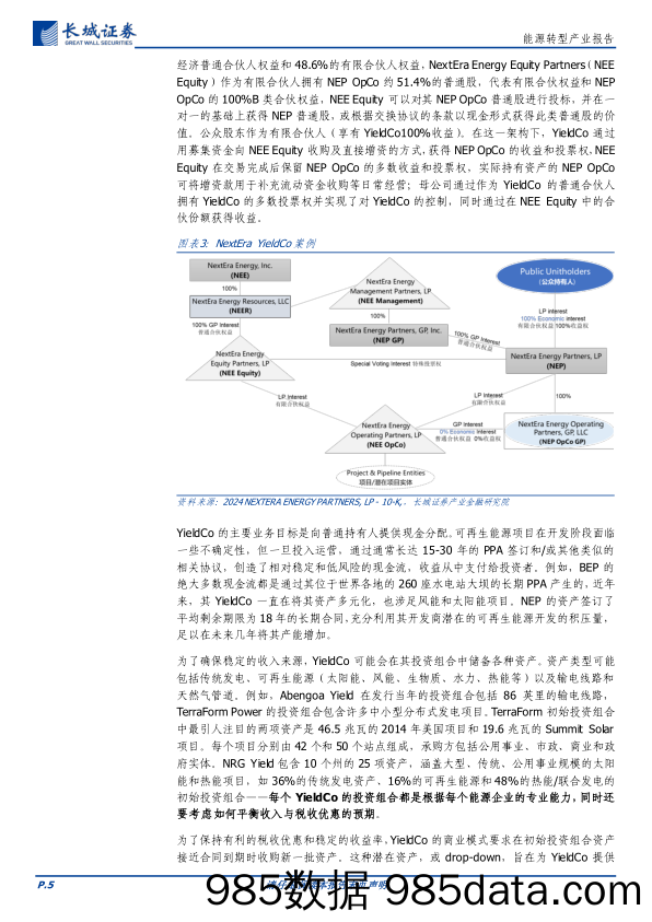 能源行业转型研究报告：新能源融资模式YieldCo解析与回顾-240529-长城证券插图4