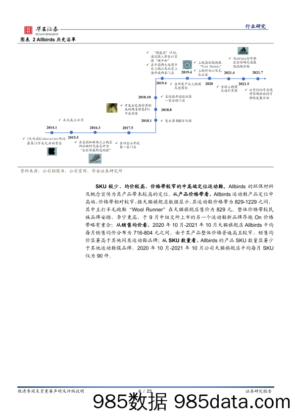 轻工制造行业周报：Allbirds：“世界上最舒适的”羊毛跑鞋本周登陆纳斯达克，解析可持续理念+DTC模式下的发展路径_华安证券插图5