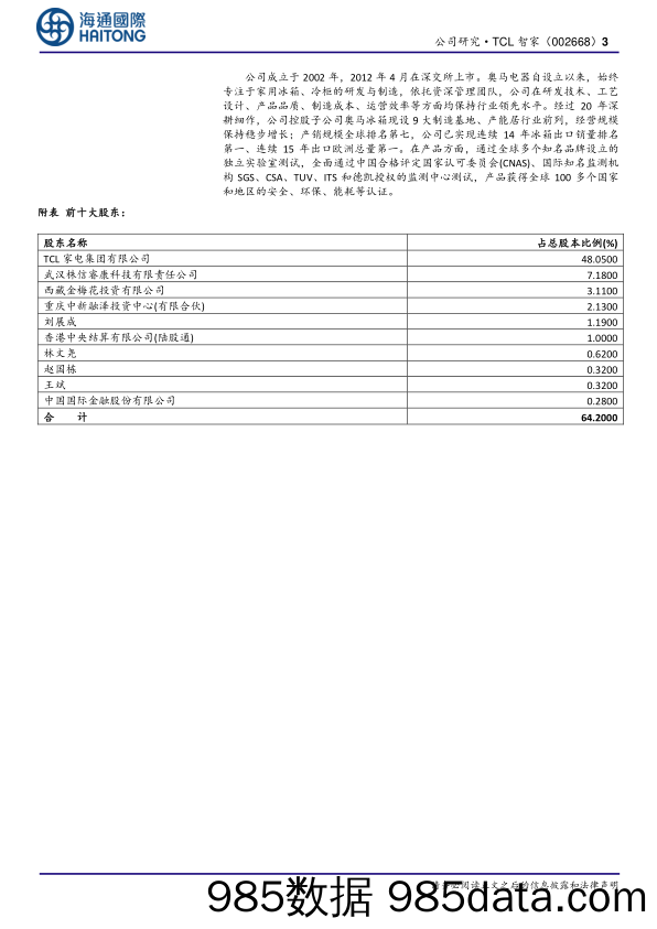 TCL智家-002668.SZ-首次覆盖：治理持续改善，推进TCL智家平台打造-20240531-海通国际插图2