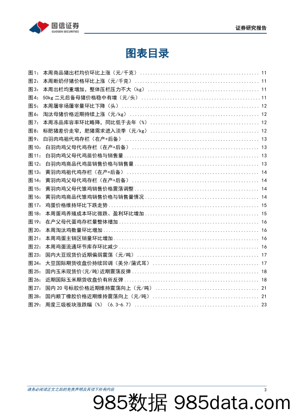 农林牧渔行业农产品研究跟踪系列报告(112)：6月样本猪企计划出栏量环比收缩，看好下半年猪鸡景气共振-240610-国信证券插图2