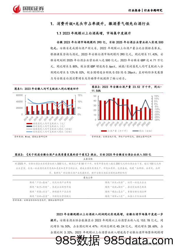 食品饮料行业徽酒专题：消费升级延续，龙头韧性充足-240613-国联证券插图2