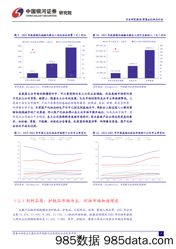 零售&化妆品行业：重点关注中报业绩表现与下半年经营布局，维持推荐优质国产化妆品品牌商_中国银河插图5