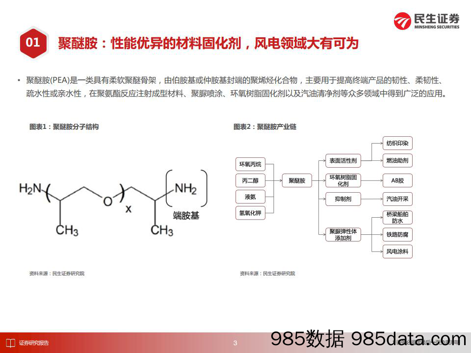 化工：供需结构失衡，聚醚胺价格有望大幅上涨_民生证券插图3