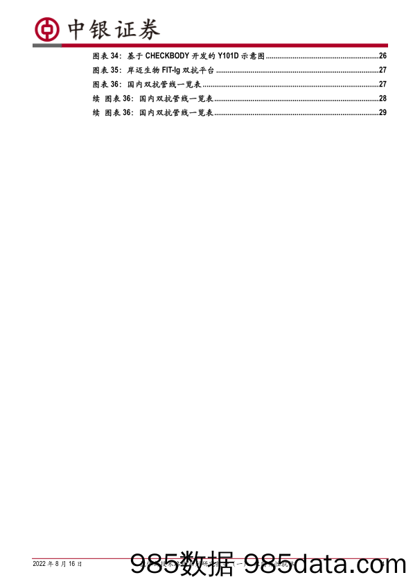 抗体新技术路线系列研究报告（一）：双特异性抗体：工程性双靶点抗体，技术平台成重中之重_中银证券插图3