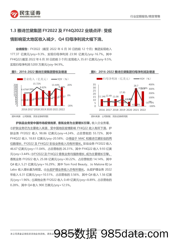 零售周观点：中报密集披露之际：美护培育钻上游业绩高增，关注Q3消费终端回暖_民生证券插图5