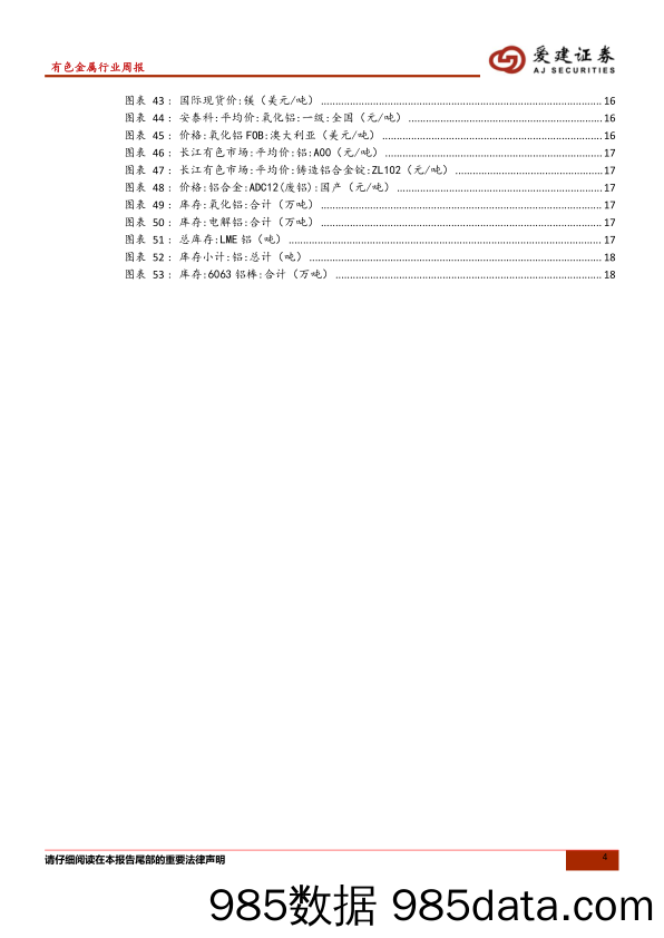 有色金属行业周报：光伏等新场景拉动钨的边际增量需求_爱建证券插图3