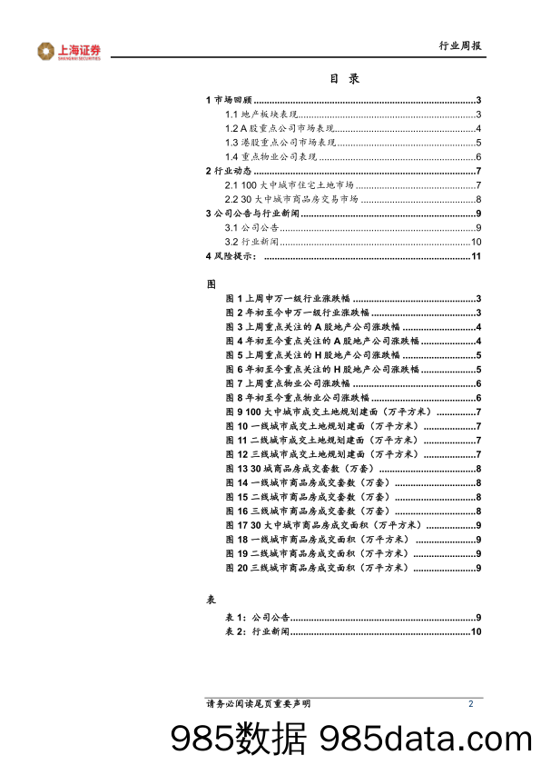 房地产行业周报：国常会定调信贷端“一城一策”，首单全额担保民营房企债券发行_上海证券插图1