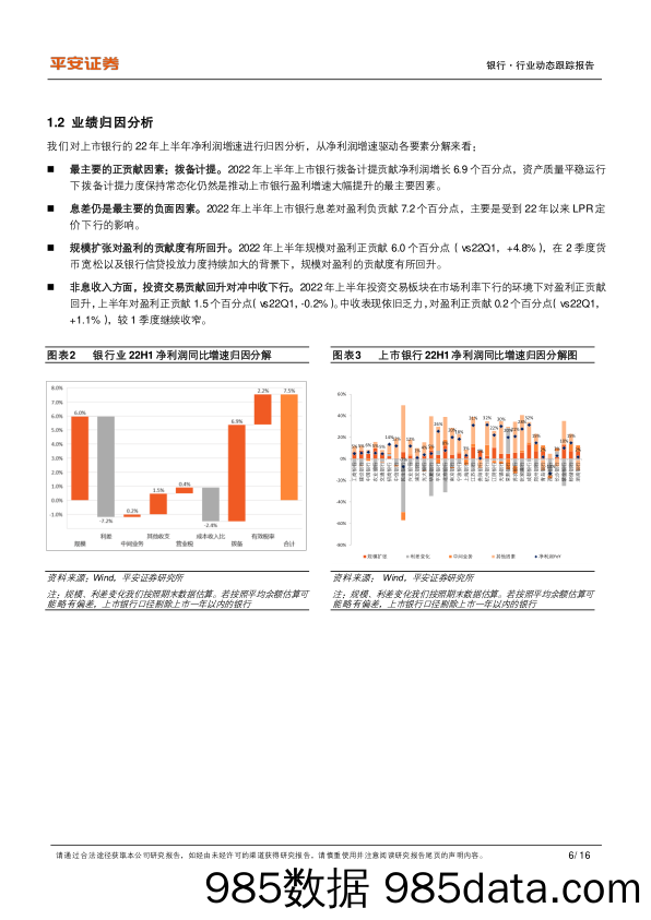 上市银行2022半年报综述：营收增长放缓，个体分化加剧_平安证券插图5