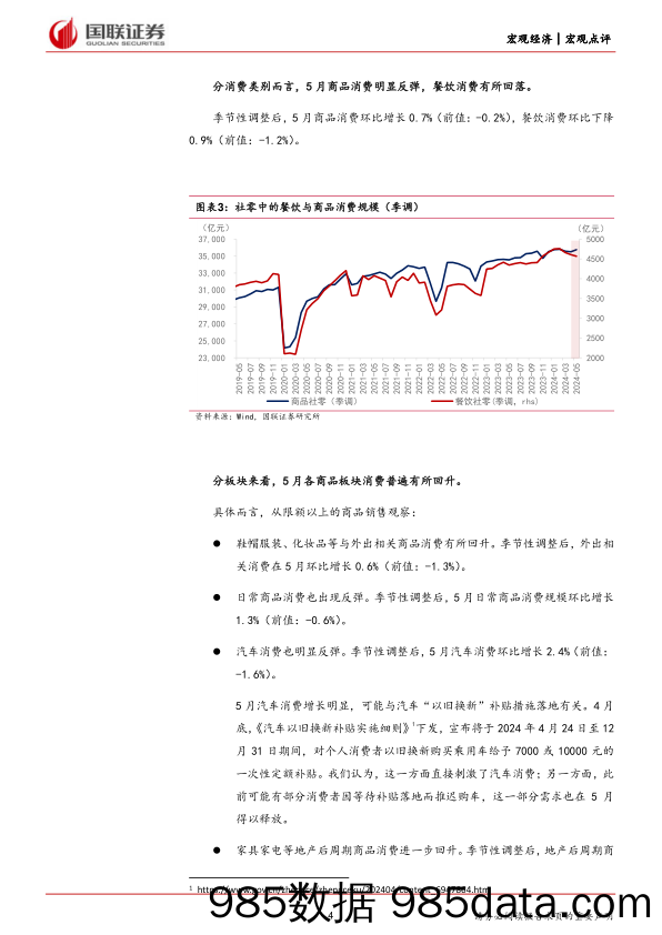 5月经济数据点评：供需如期回升-240619-国联证券插图3